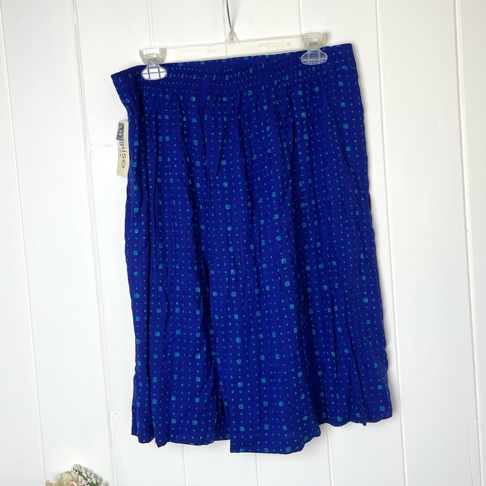 NWT Vintage Anise Plus USA Women Blue Plus size Casual Shorts